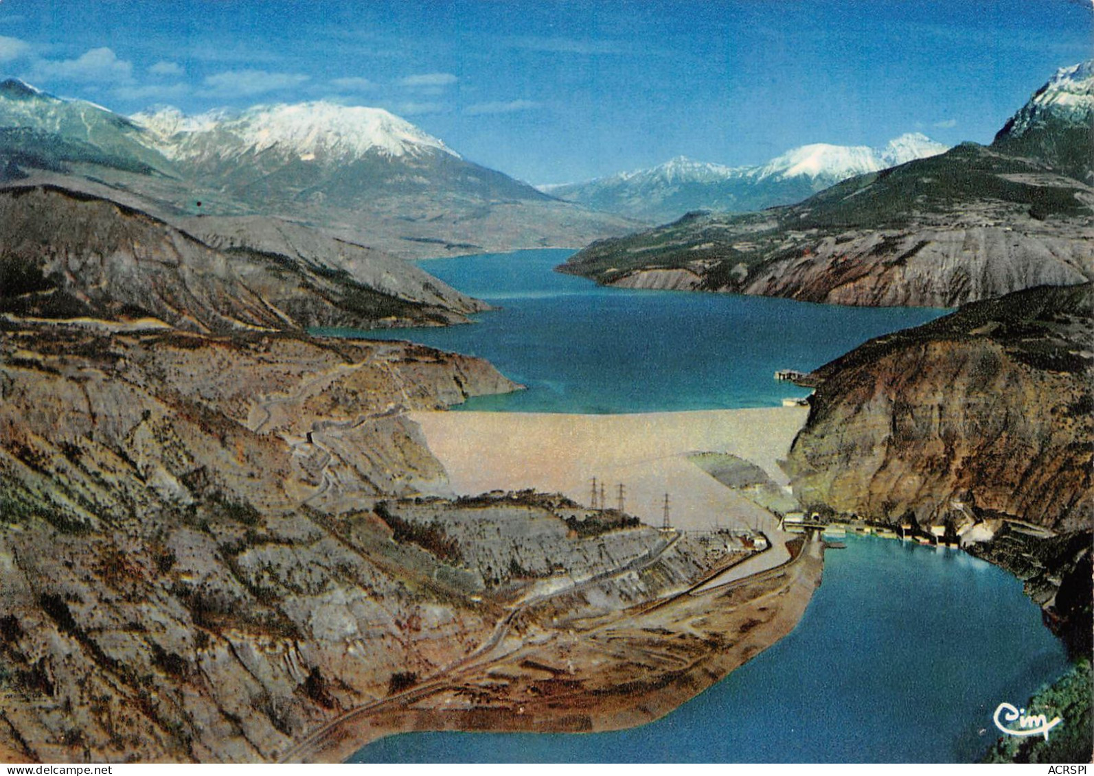 05 Serre-Ponçon Lac Et Barrage Vue Aérienne (Scan R/V) N° 23 \MS9053 - Embrun