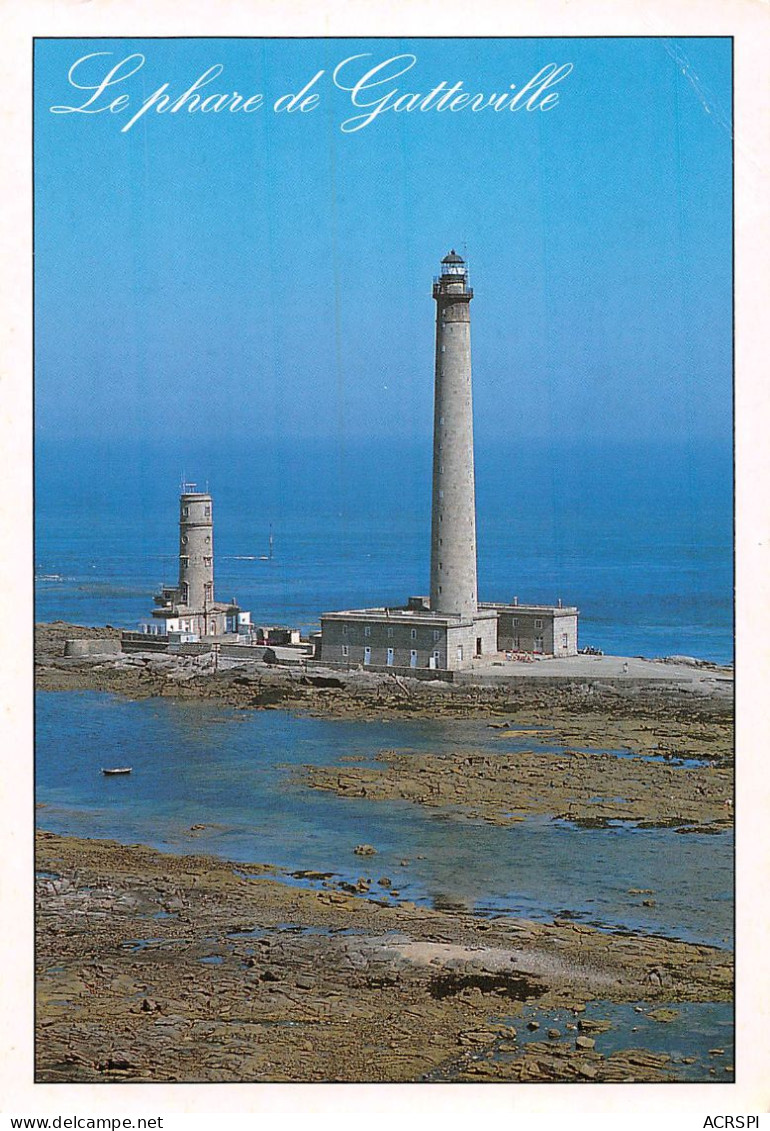 50 GATTEVILLE-PHARE Le Phare Prés De Barfleur (Scan R/V) N° 43 \MS9052 - Saint Vaast La Hougue