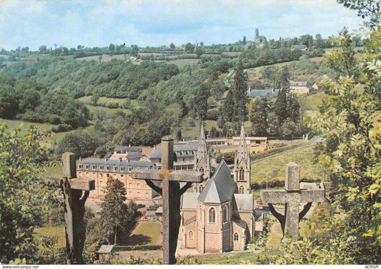 50 La Chapelle-sur-Vire Vue Du Chemin De Croix (Scan R/V) N° 47 \MS9052 - Villedieu