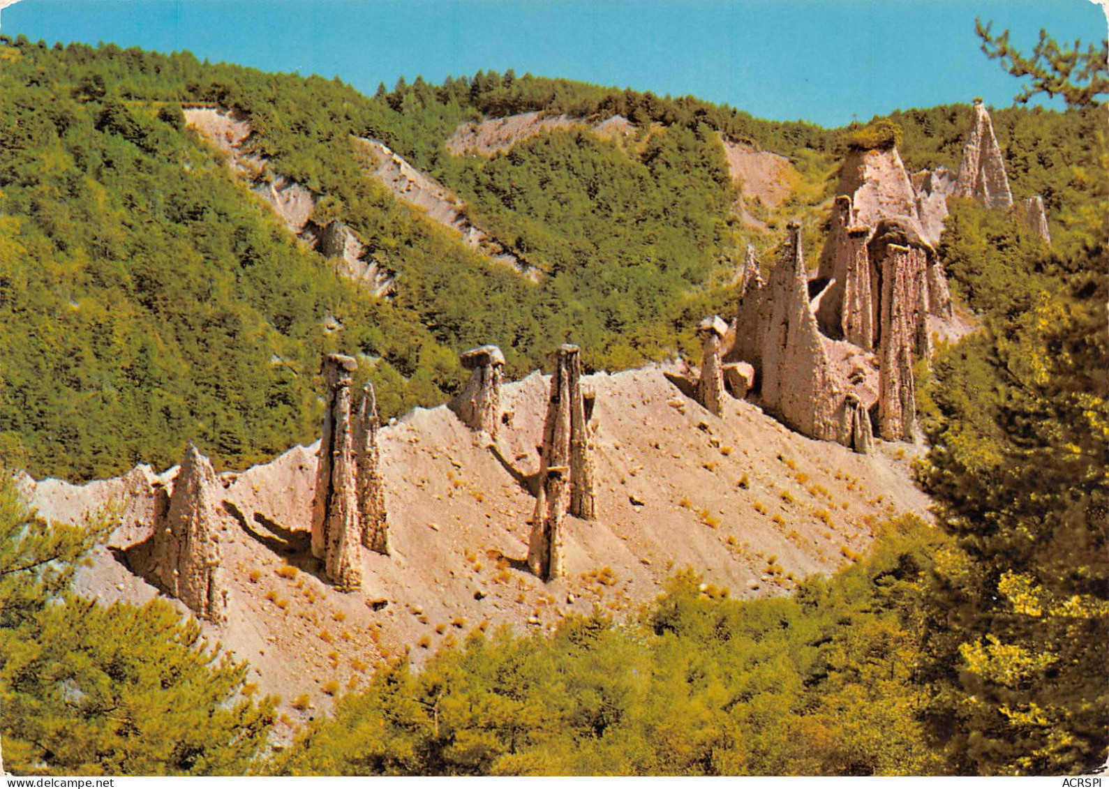 05 Serre-Ponçon Les Demoiselles Coiffées Du Sauze D'Ubaye érosion Des Eaux (Scan R/V) N° 19 \MS9053 - Embrun