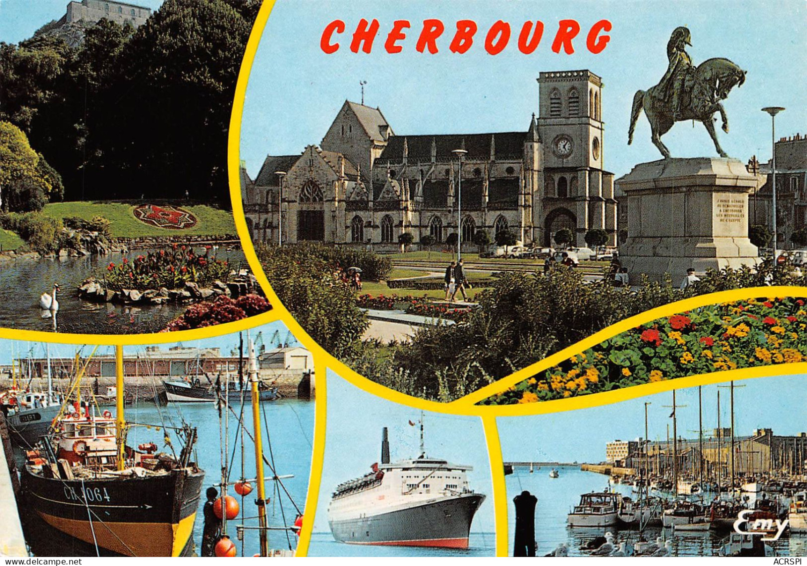 50 CHERBOURG Multivue (Scan R/V) N° 10 \MS9052 - Cherbourg
