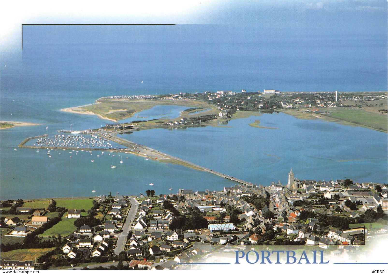 50 Port-Bail-sur-Mer Port De Plaisance Vue Générale Aérienne (Scan R/V) N° 58 \MS9051 - Barneville