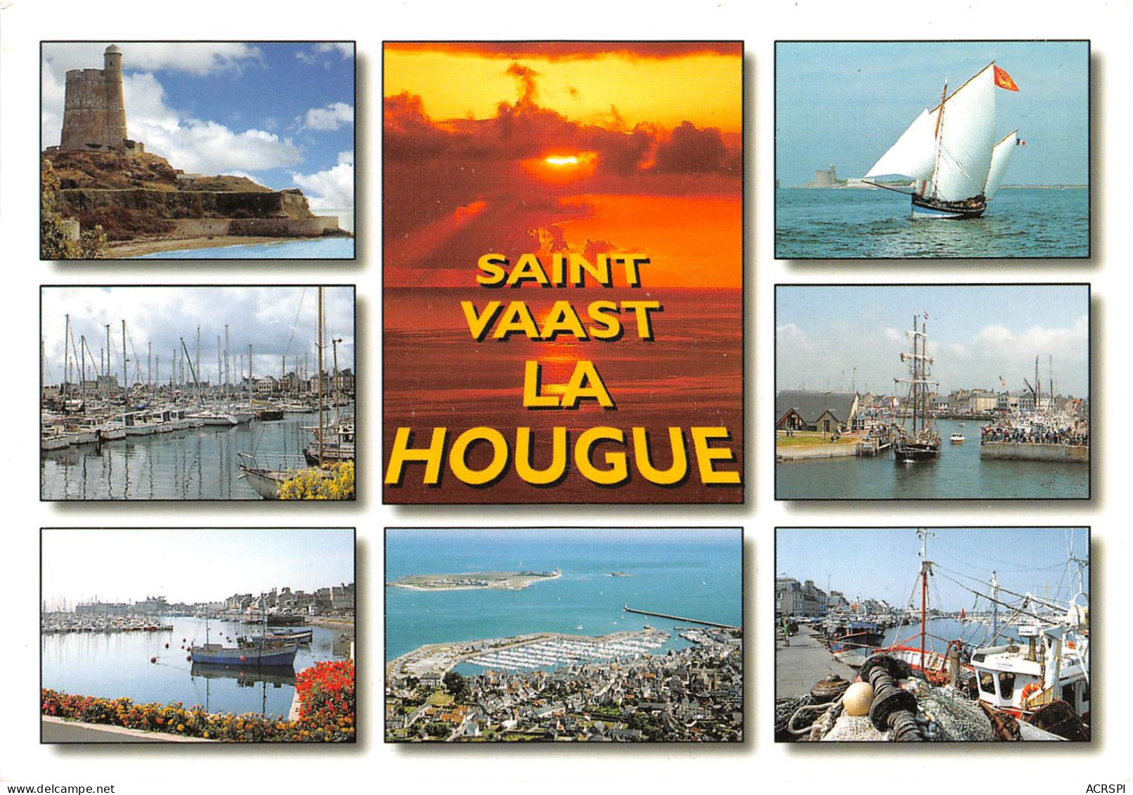 50 SAINT-VAAST-LA-HOUGUE Multivue (Scan R/V) N° 32 \MS9051 - Saint Vaast La Hougue