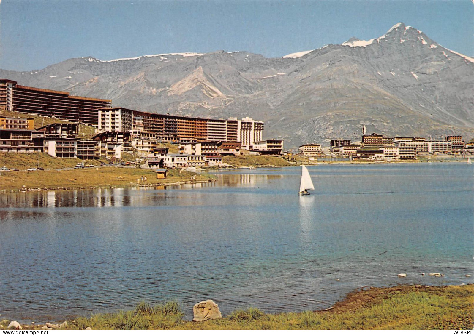 73 TIGNES Un Voilier Sur Le Lac (Scan R/V) N° 11 \MS9051 - Val D'Isere