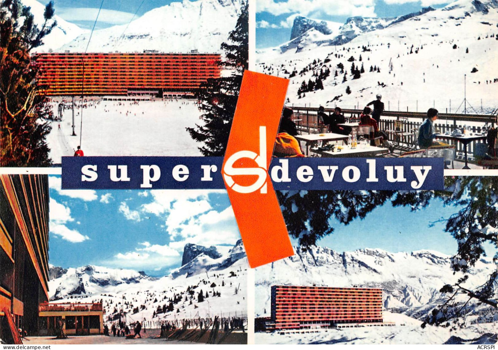 05 SUPERDEVOLUY Saint-Etienne-en-Dévoluy Divers Vues De La Station (Scan R/V) N° 25 \MS9066 - Embrun