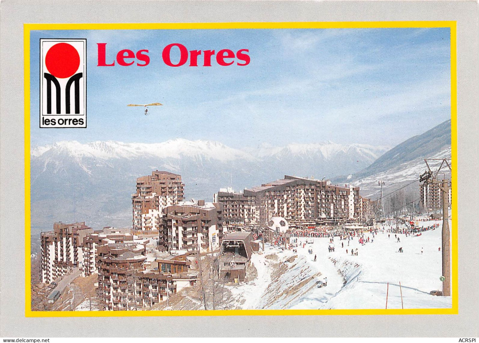 05 LES ORRES Le Ballon De FOOT Au Départ Des Pistes (Scan R/V) N° 28 \MS9064 - Embrun