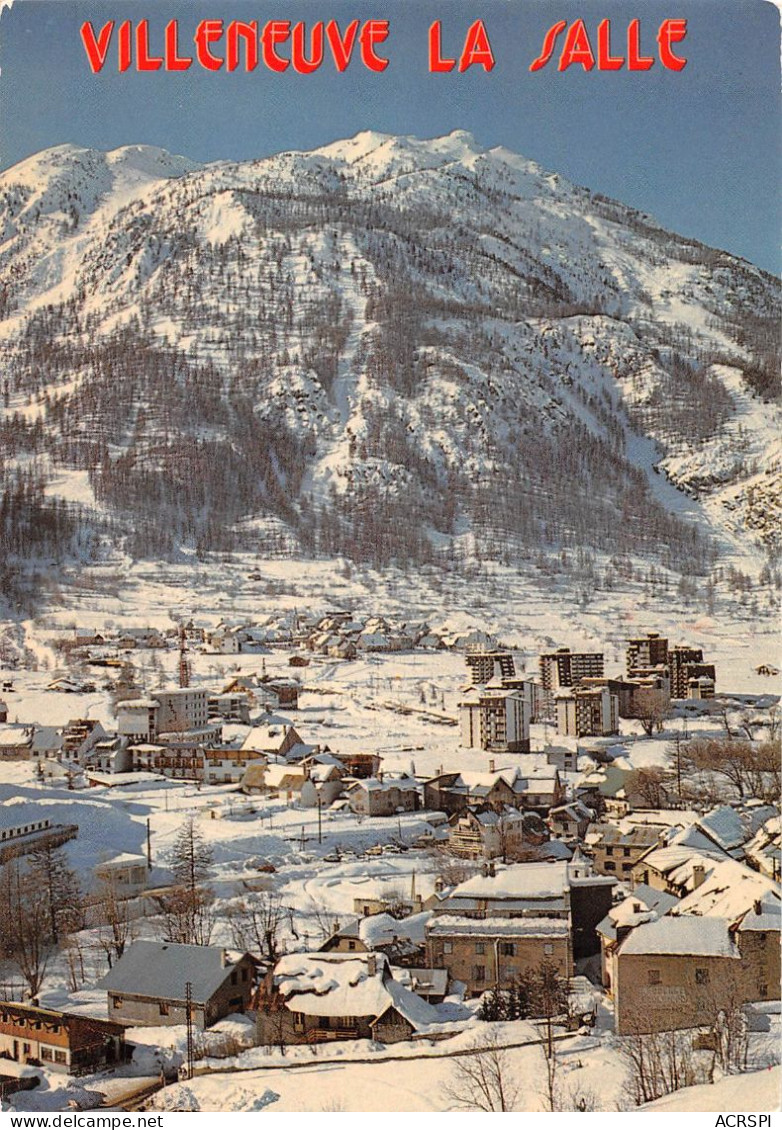 05 La Salle-les-Alpes Villeneuve (Serre Chevalier) Vue Générale (Scan R/V) N° 5 \MS9064 - Serre Chevalier