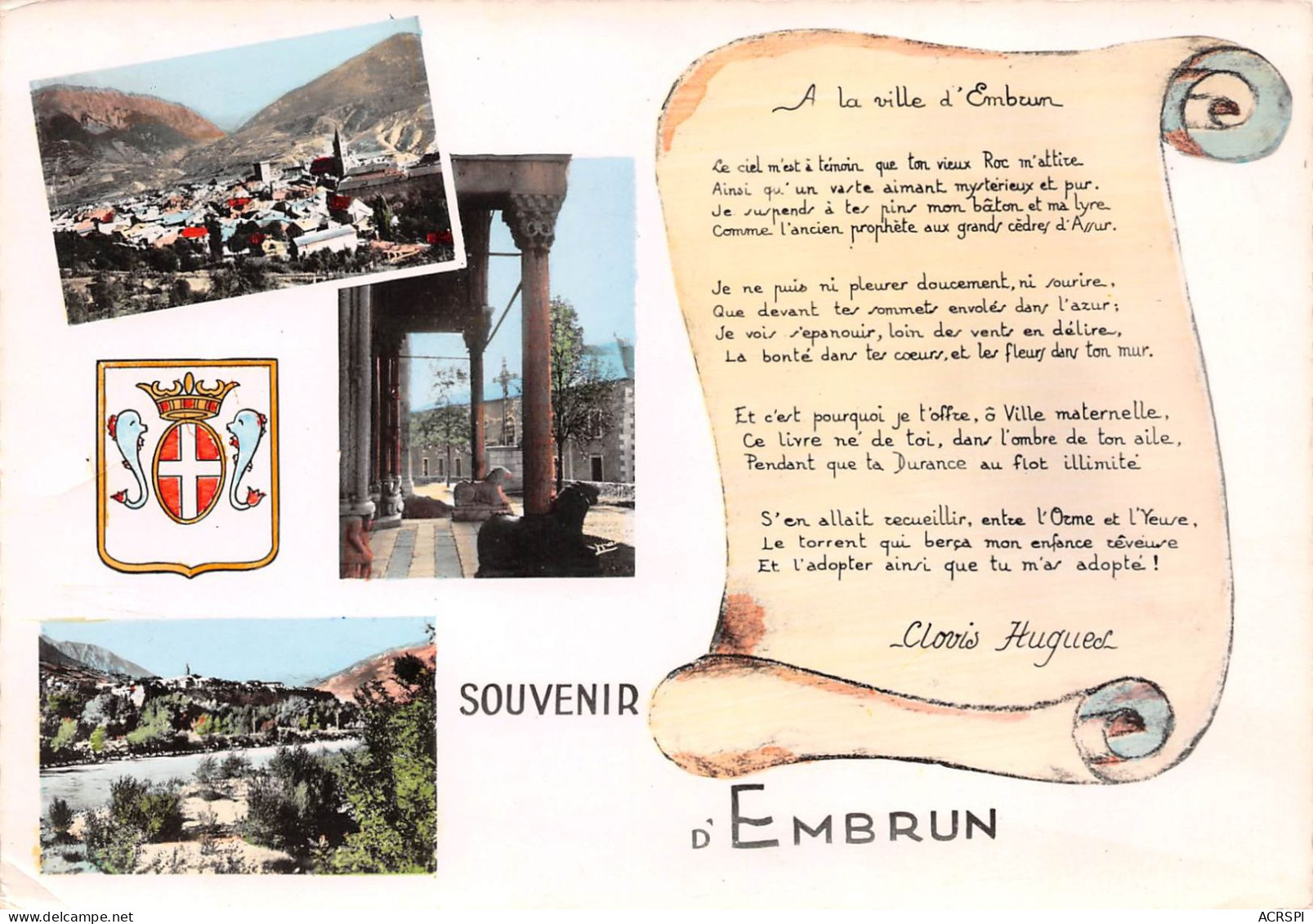 05 EMBRUN Multivue Souvenir (Scan R/V) N° 46 \MS9058 - Embrun