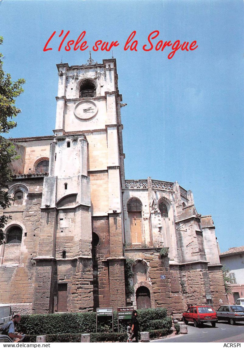 84 L'Isle-sur-la-Sorgue L'église Baroque (Scan R/V) N° 18 \MS9077 - L'Isle Sur Sorgue