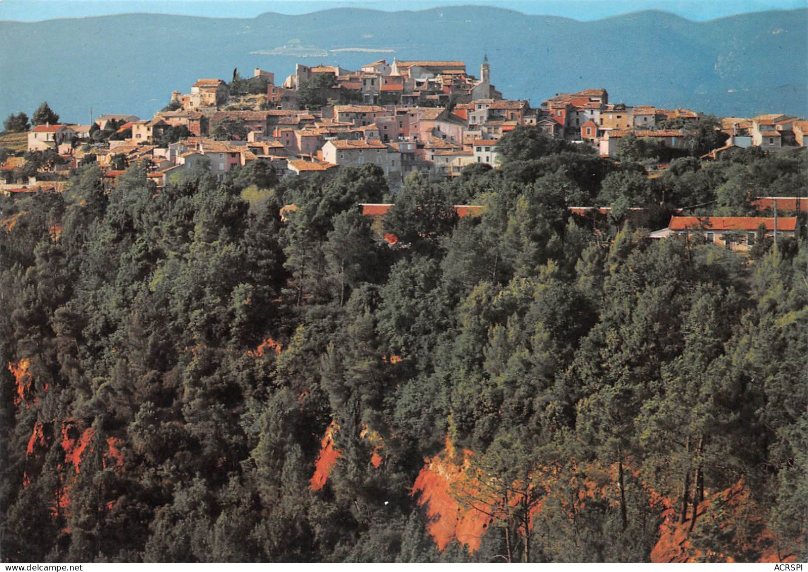 84 ROUSSILLON Vue Générale Panoramique Du Pays D'APT (Scan R/V) N° 5 \MS9077 - Apt