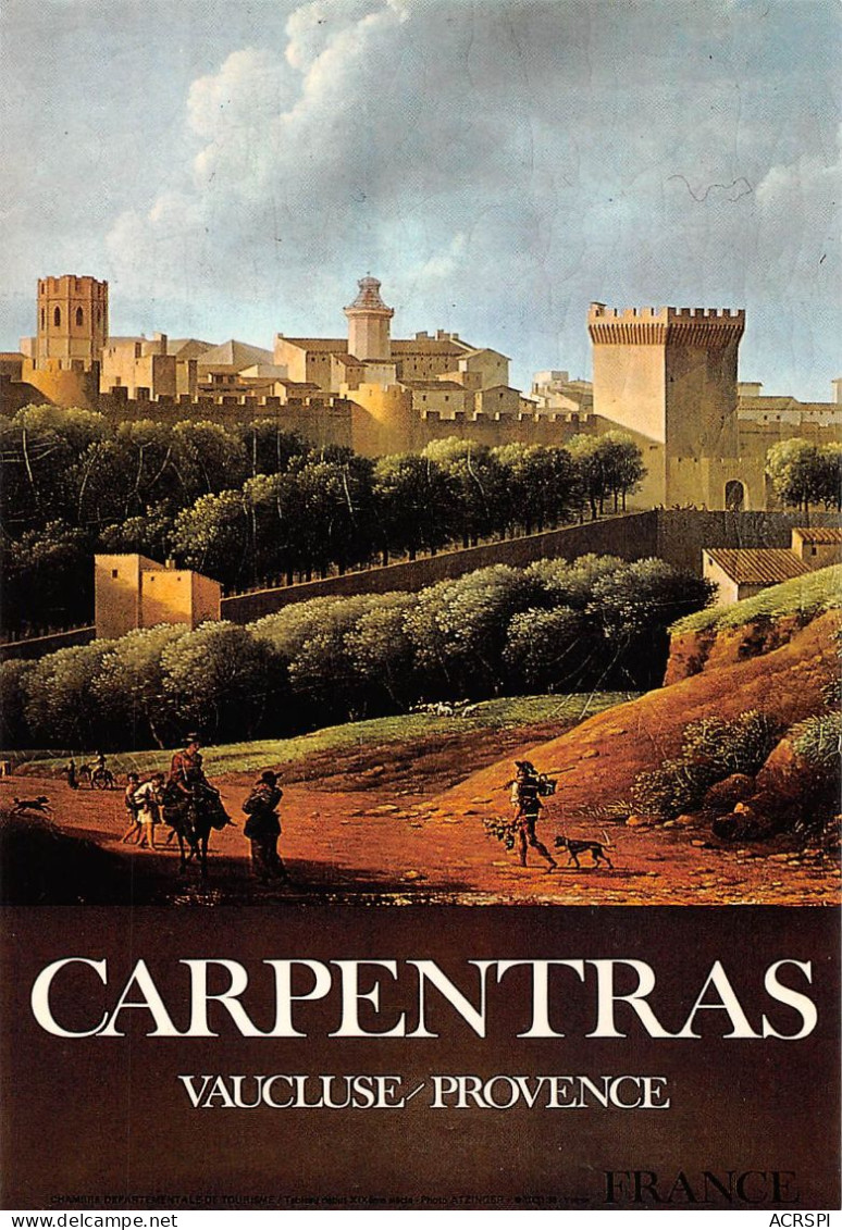 84 CARPENTRAS Vaucluse Provence (Scan R/V) N° 6 \MS9076 - Carpentras
