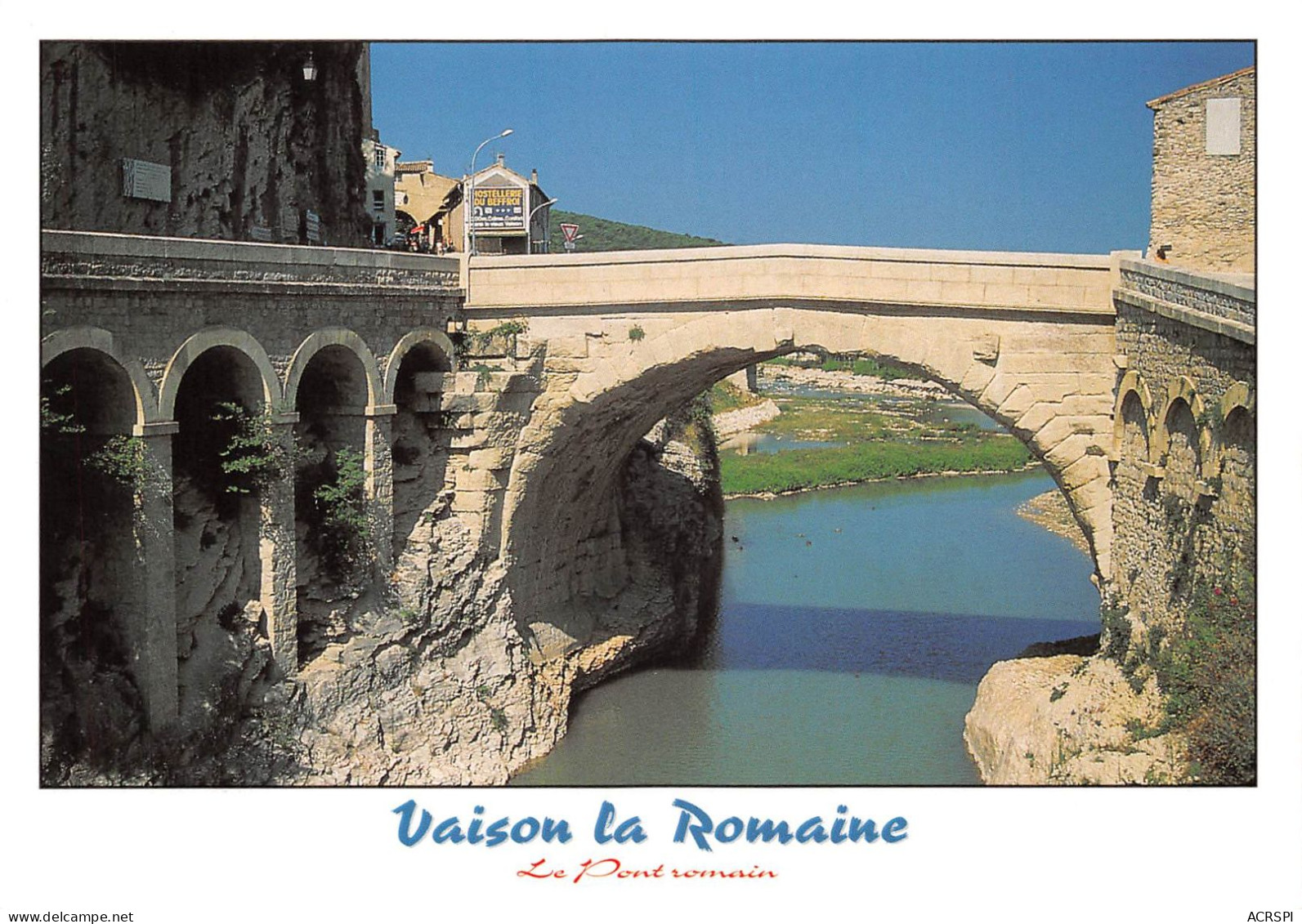 84 VAISON-LA-ROMAINE Le Pont Romain à Arche Unique Sur L'Ouvèze (Scan R/V) N° 26 \MS9075 - Vaison La Romaine