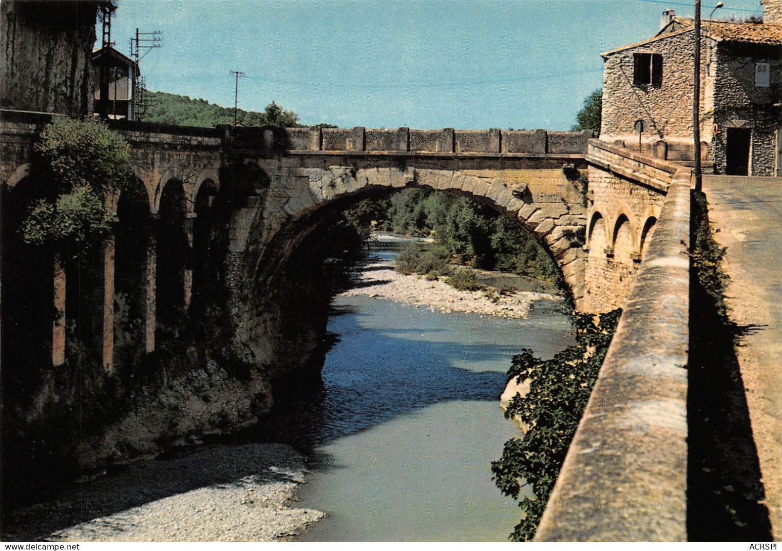 84 VAISON-LA-ROMAINE Le Pont Romain à Arche Unique (Scan R/V) N° 30 \MS9075 - Vaison La Romaine