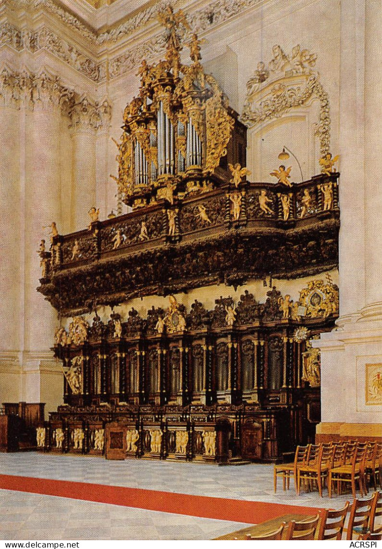St Florian Oö Sankt Florian Chorgestühl ORGANO ORGAN ORGEL ORGUE (Scan R/V) N° 41 \MS9073 - Linz