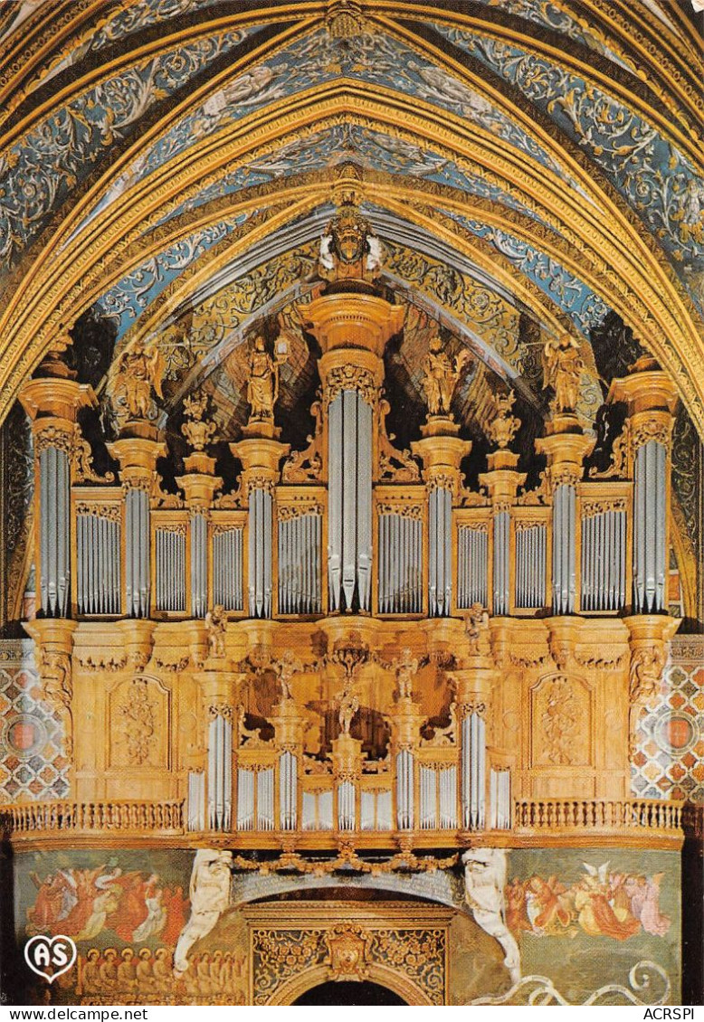 81 ALBI Le Grand ORGUE De Moucherel Basilique Sainte-cécile (Scan R/V) N° 28 \MS9073 - Albi