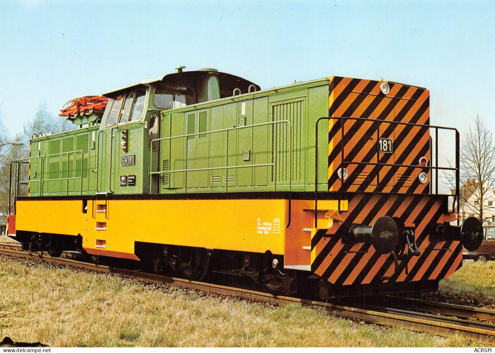Thyssen Industries Ag Henschel Gmbh Henschel Lokomotiven Uerdingen Krefeld (Scan R/V) N° 3 \MS9072 - Gares - Avec Trains