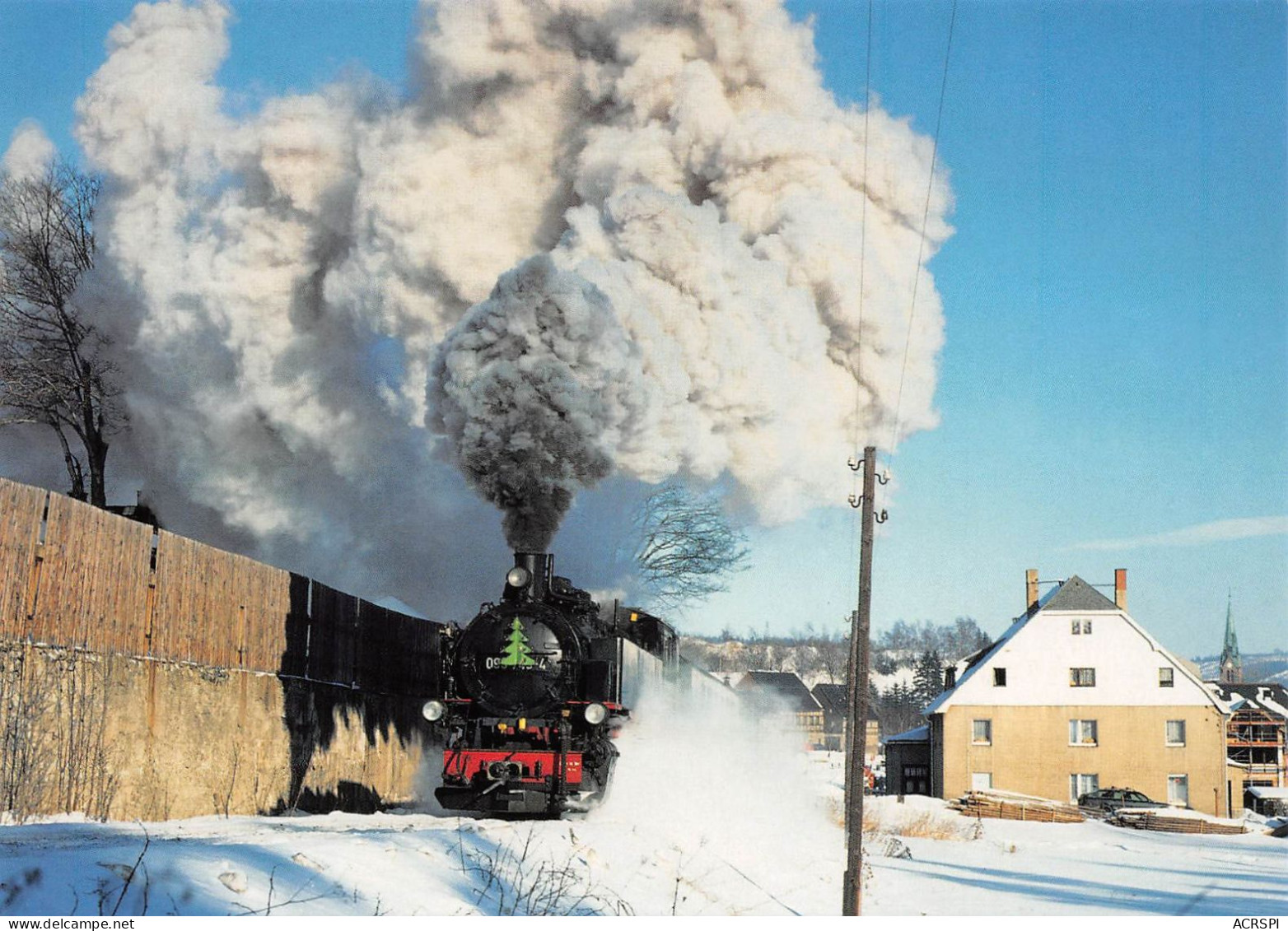 Locomotive BAUJAHR BABELSBERG Fichtelberg Railway (SDG Fichtelbergbahn) (Scan R/V) N° 65 \MS9071 - Trains