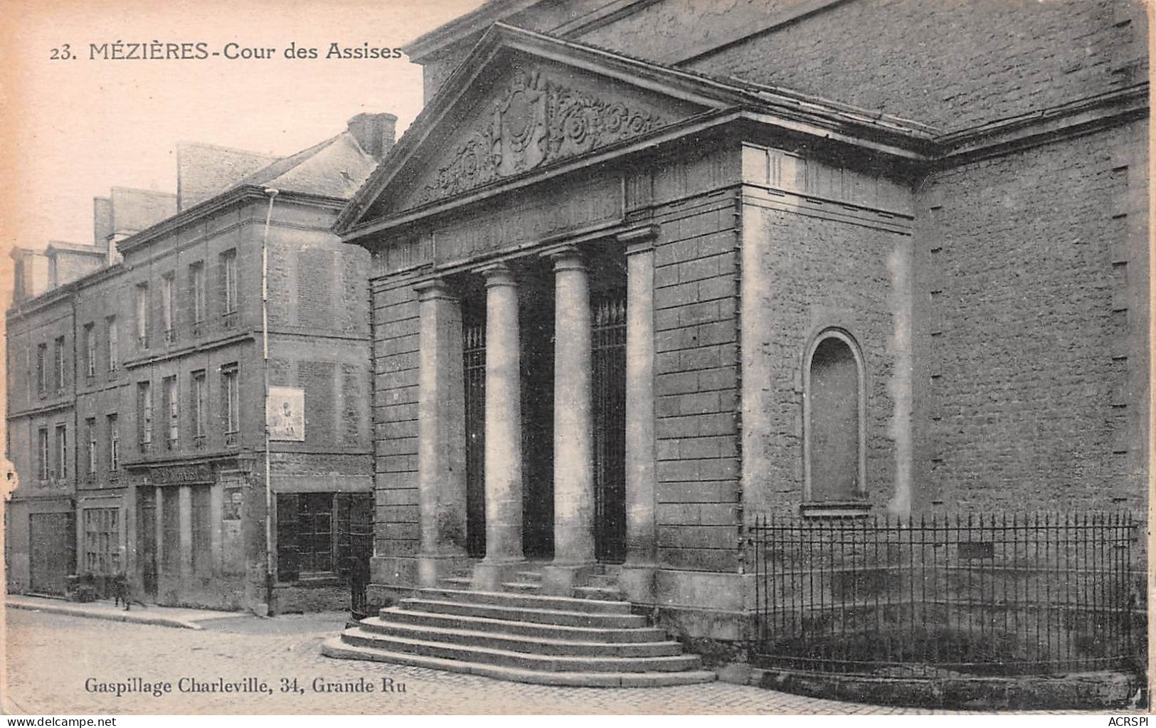 08 Charleville-Mézières Cour D'Assises (Scan R/V) N° 43 \MS9070 - Charleville