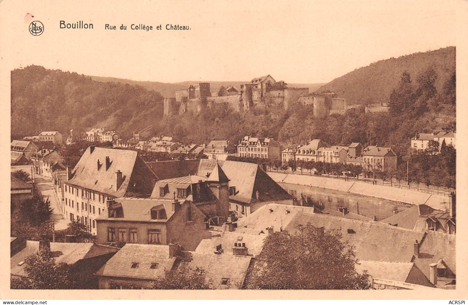 BOUILLON Belgique Panorama Le Collège (Scan R/V) N° 47 \MS9069 - Bouillon