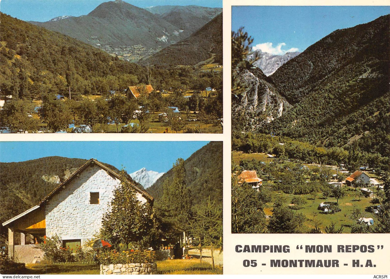 05 MONTMAUR Le Camping Mon-Repos (Scan R/V) N° 38 \MS9068 - Gap