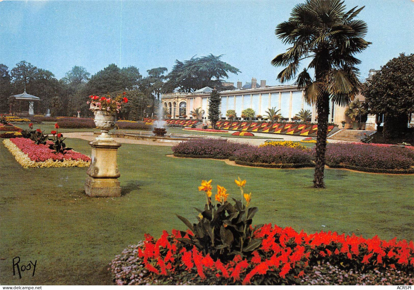 35 RENNES Les Jardins Du Thabor Vers Les Serres Le Palmier (Scan R/V) N° 6 \MS9087 - Rennes