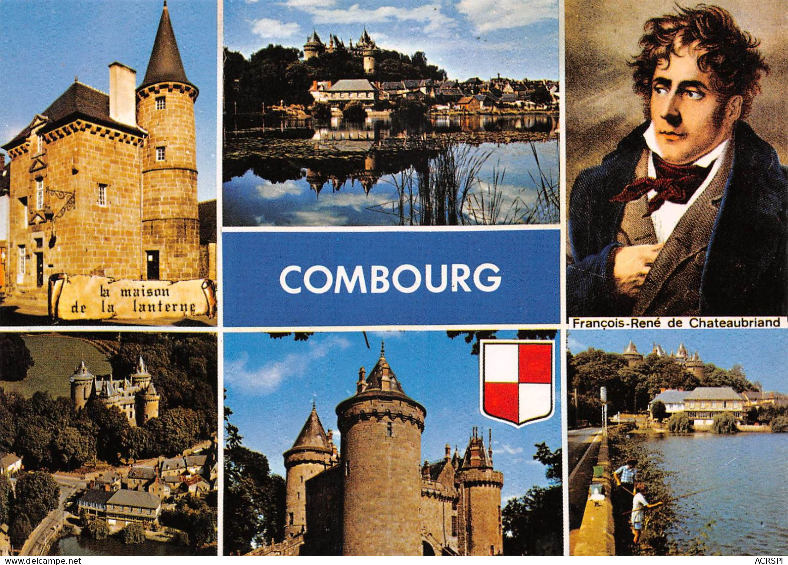 35 Chateaubriand à COMBOURG (scan R/V) N° 24 \MS9086 - Combourg