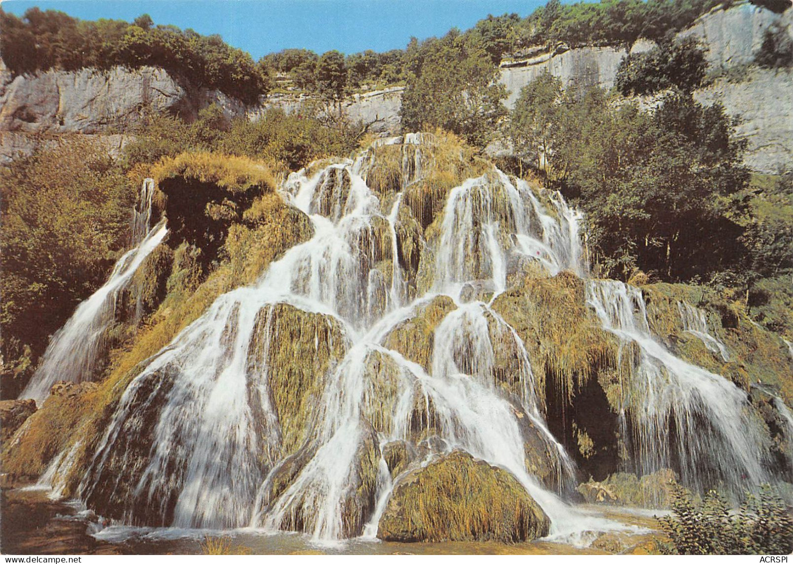 39 BAUME LES MESSIEURS Cascade Des TUFS Dans Le Cirque (Scan R/V) N° 20 \MS9083 - Baume-les-Messieurs