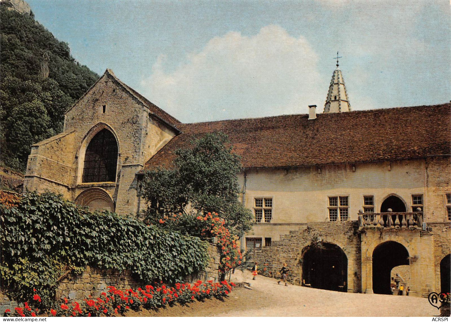 39 BAUME LES MESSIEURS Intérieur De L'Abbaye (Scan R/V) N° 24 \MS9083 - Baume-les-Messieurs