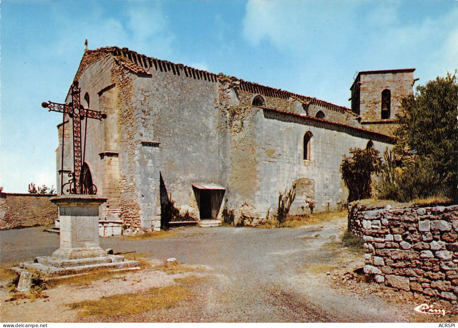 84 MENERBES L'église (Scan R/V) N° 20 \MS9081 - Gordes