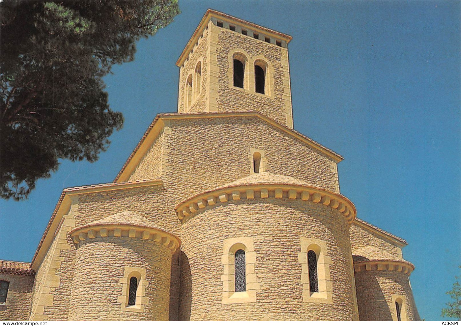 84 Le Barroux Abside De L'Abbaye (Scan R/V) N° 19 \MS9080 - Carpentras