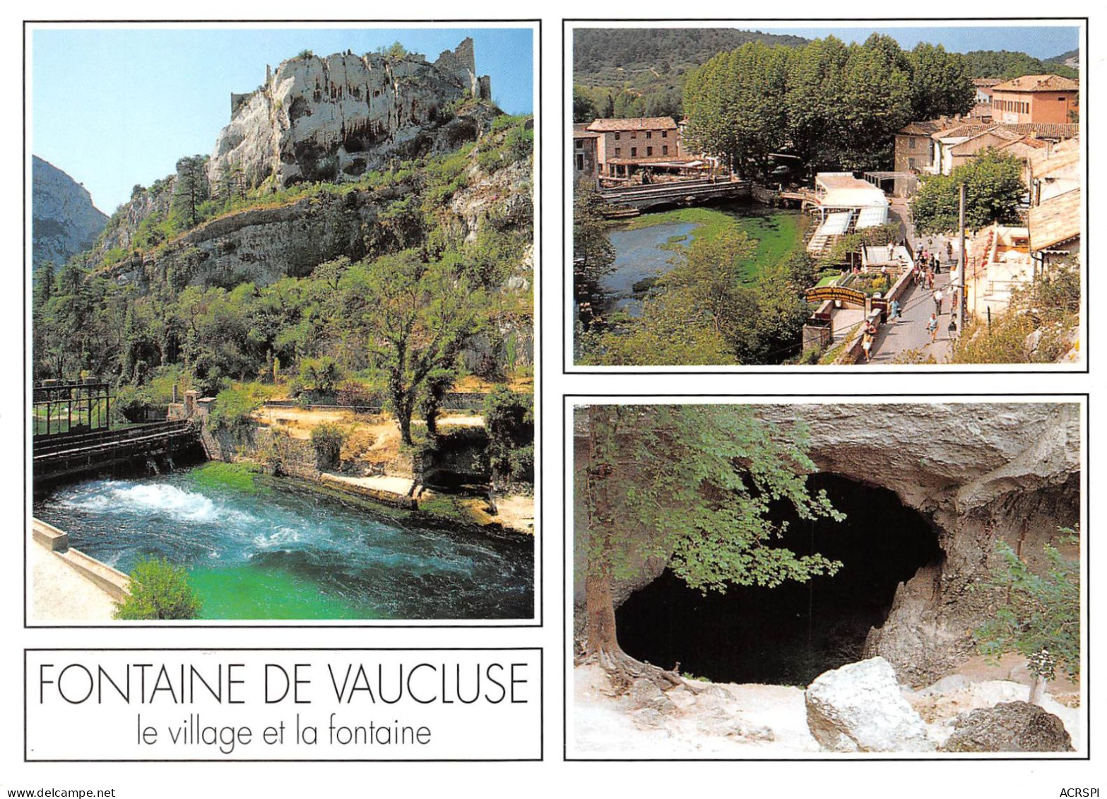 84 Fontaine-de-Vaucluse Village Et Fontaine (Scan R/V) N° 47 \MS9079 - L'Isle Sur Sorgue