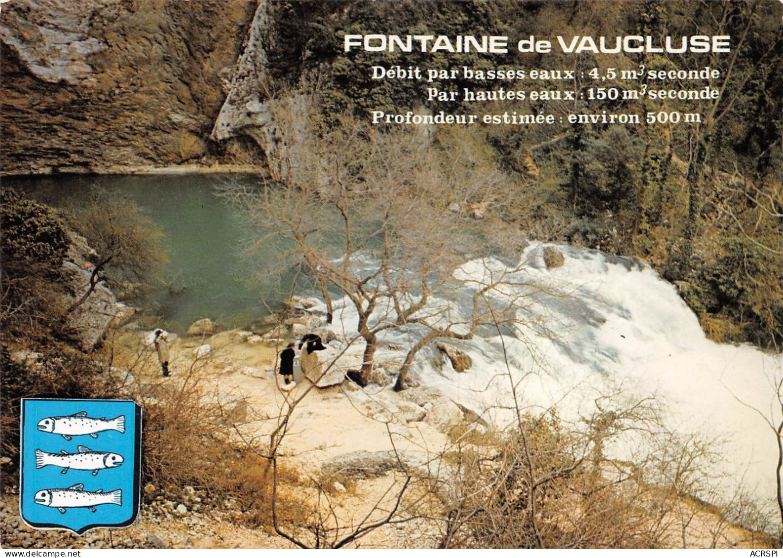 84 Fontaine-de-Vaucluse Le Gouffre (Scan R/V) N° 22 \MS9079 - L'Isle Sur Sorgue