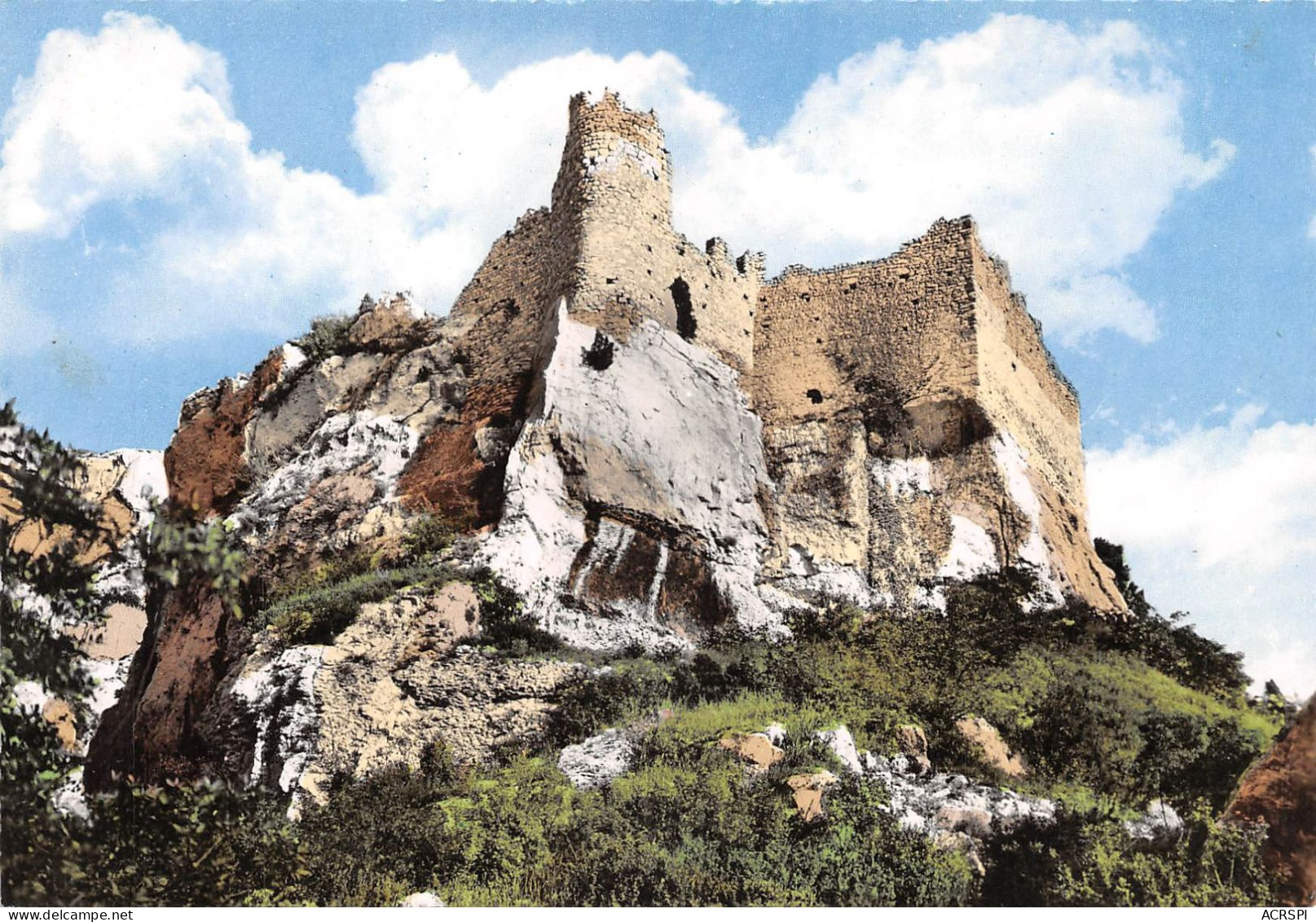 84 Fontaine-de-Vaucluse Les Ruines Du Chateau (Scan R/V) N° 6 \MS9079 - L'Isle Sur Sorgue