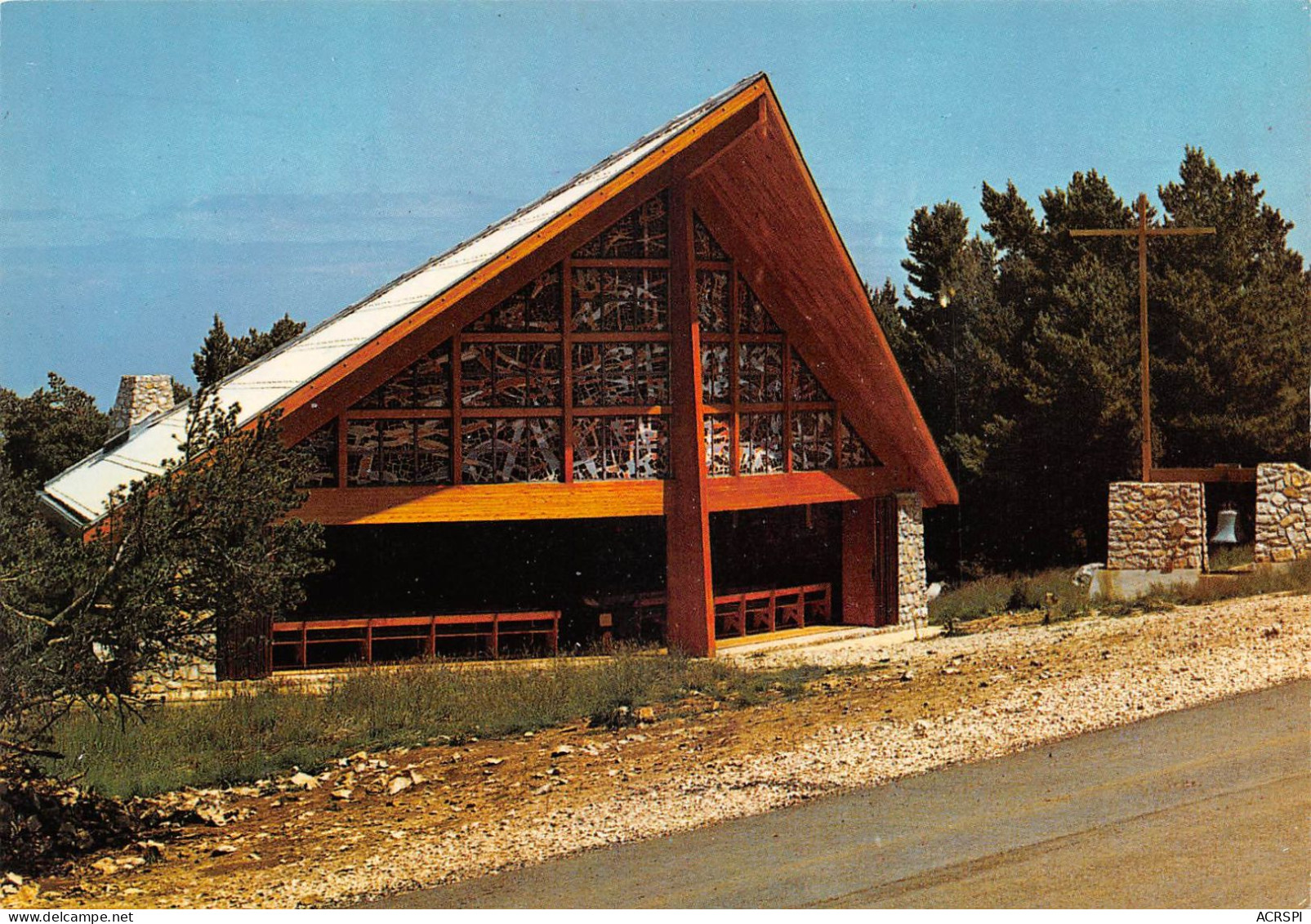 84 Chapelle OEcuménique Sur Le Versant Septentrional Du Mont SEREIN Mont VENTOUX (Scan R/V) N° 10 \MS9078 - Vaison La Romaine