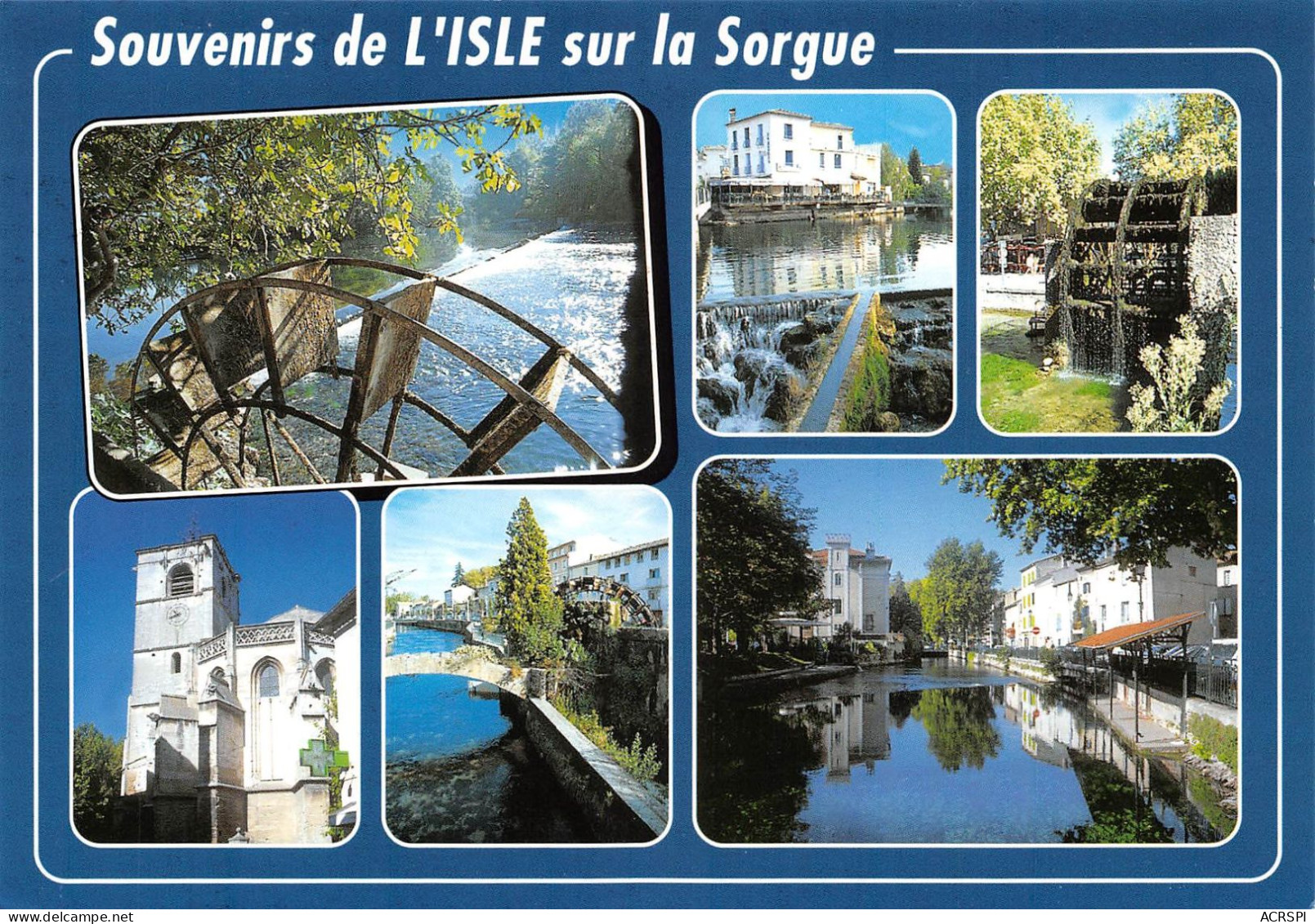 84 L'Isle-sur-la-Sorgue Multivue Souvenir (Scan R/V) N° 32 \MS9077 - L'Isle Sur Sorgue