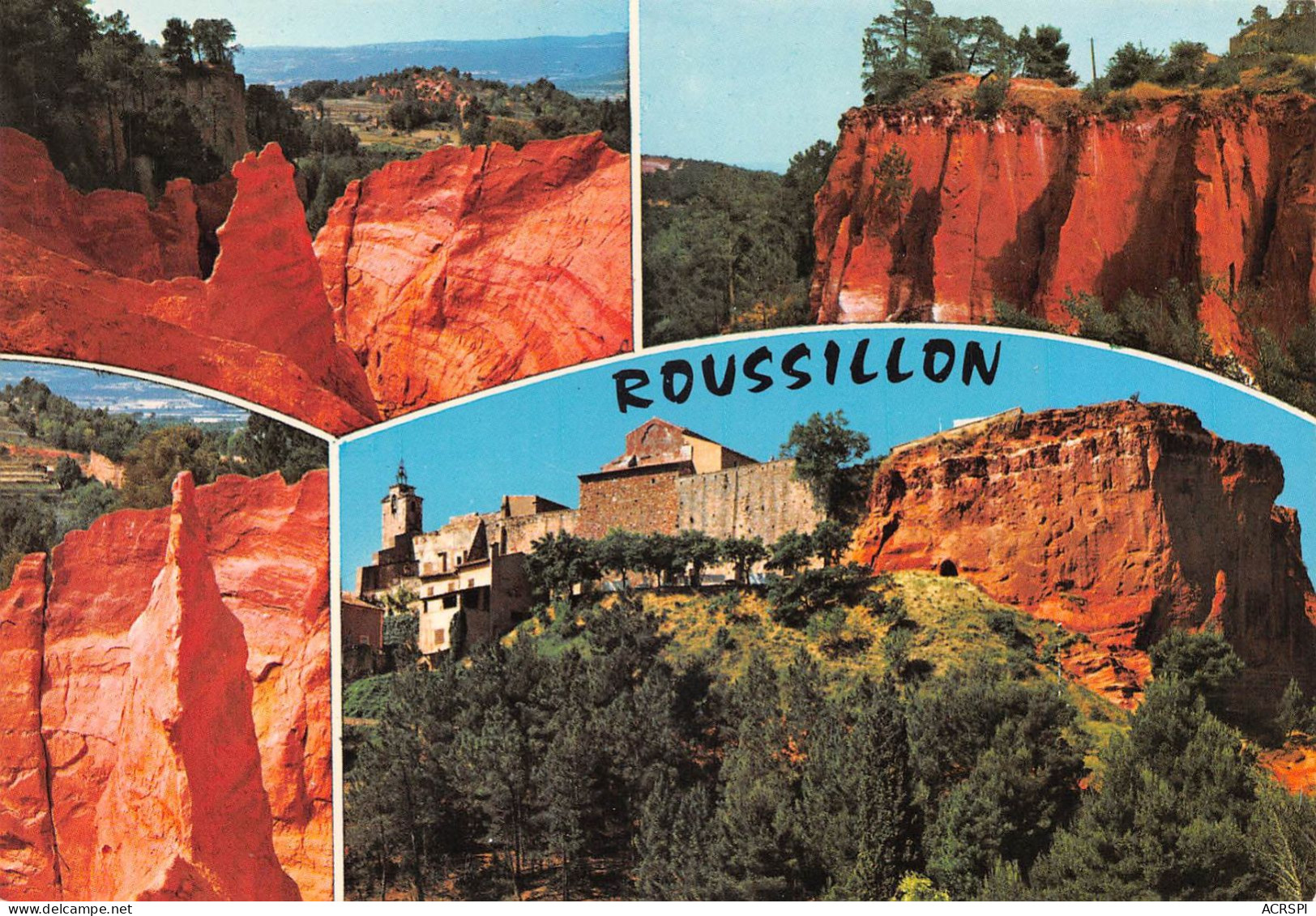 84 ROUSSILLON lot de 14 cartes des Ocres (Scan R/V) N° 1 \MS9077