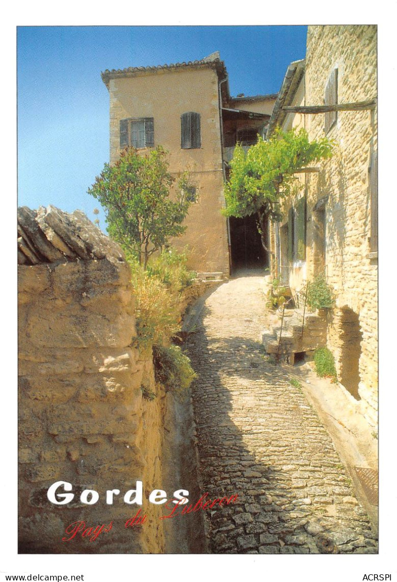 84 GORDES lot de 26 cartes du village (Scan R/V) N° 17 \MS9078