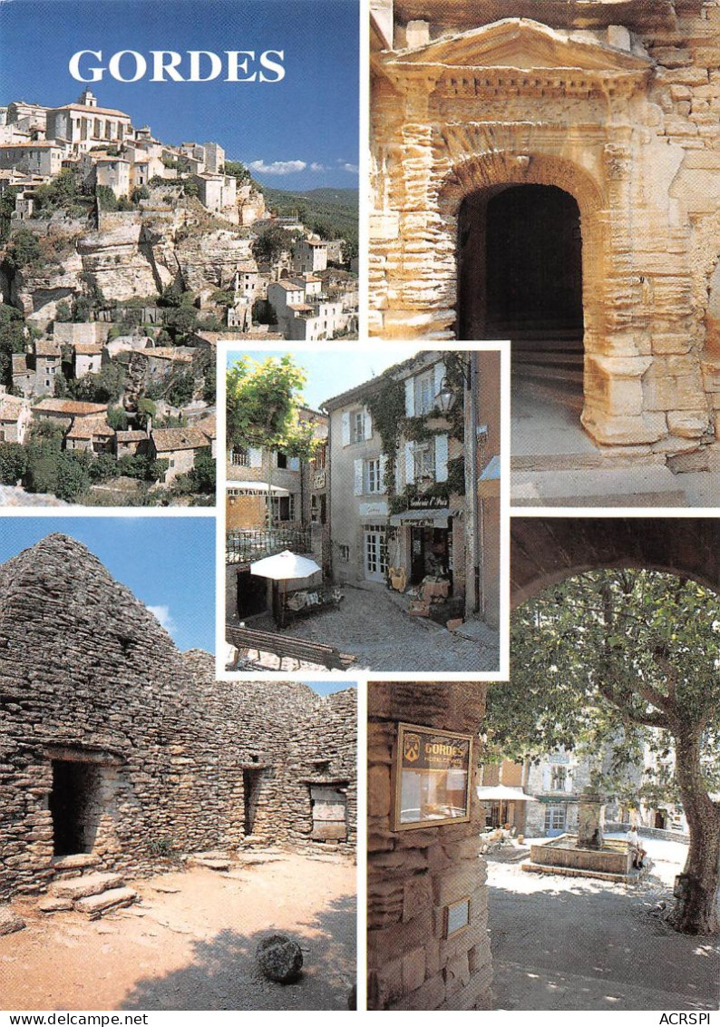 84 GORDES lot de 26 cartes du village (Scan R/V) N° 17 \MS9078