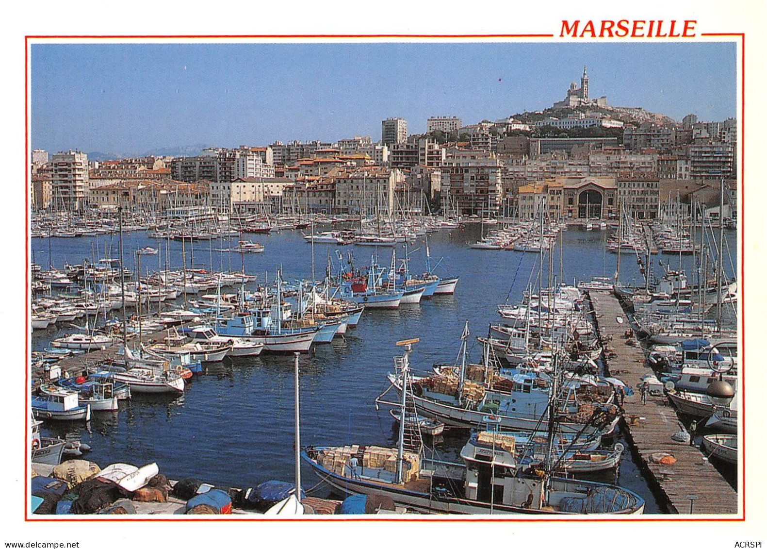 13 MARSEILLE Le Vieux Port Les Chalutiers Et Les Yachts (Scan R/V) N° 60 \MS9092 - Old Port, Saint Victor, Le Panier