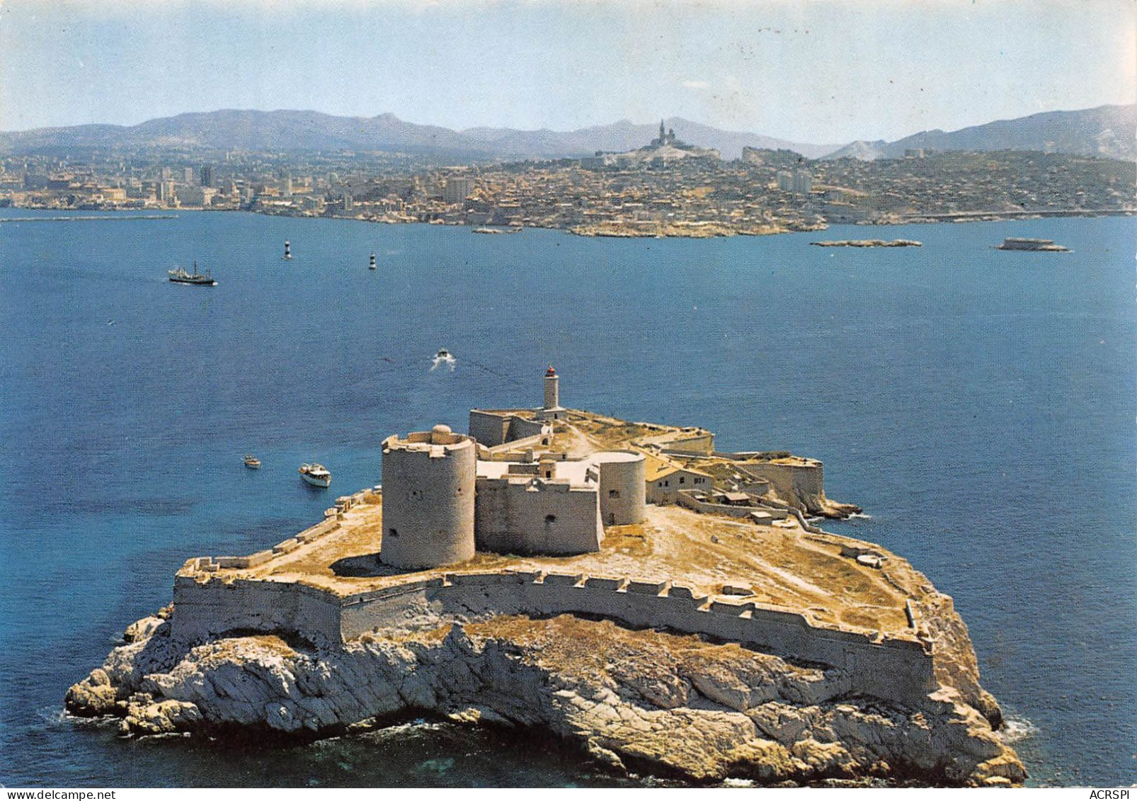 13 MARSEILLE Chateau D' IF Vue Aérienne (Scan R/V) N° 77 \MS9092 - Oude Haven (Vieux Port), Saint Victor, De Panier