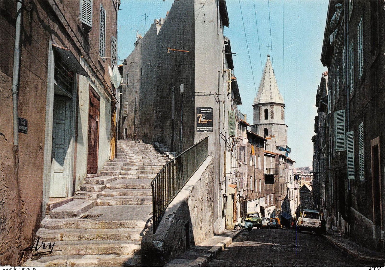 13 MARSEILLE La Montée Des Accoules (Scan R/V) N° 37 \MS9092 - Vieux Port, Saint Victor, Le Panier