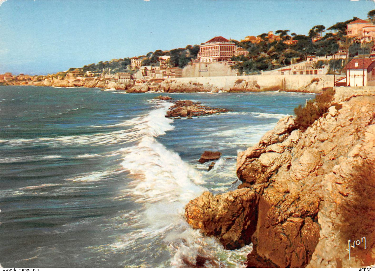 13 MARSEILLE La Corniche (Scan R/V) N° 27 \MS9092 - Quartiers Sud, Mazargues, Bonneveine, Pointe Rouge, Calanques,