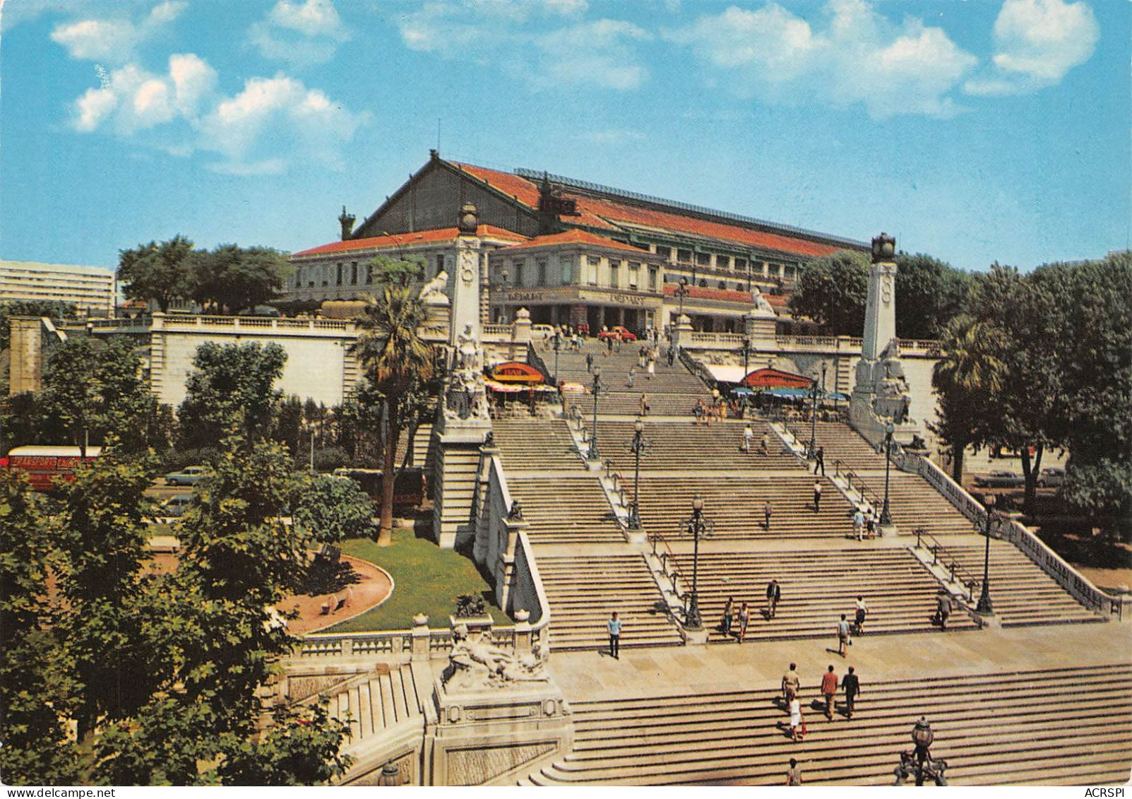 13 MARSEILLE Escalier Monumentale De La Gare (Scan R/V) N° 26 \MS9092 - Monumenti