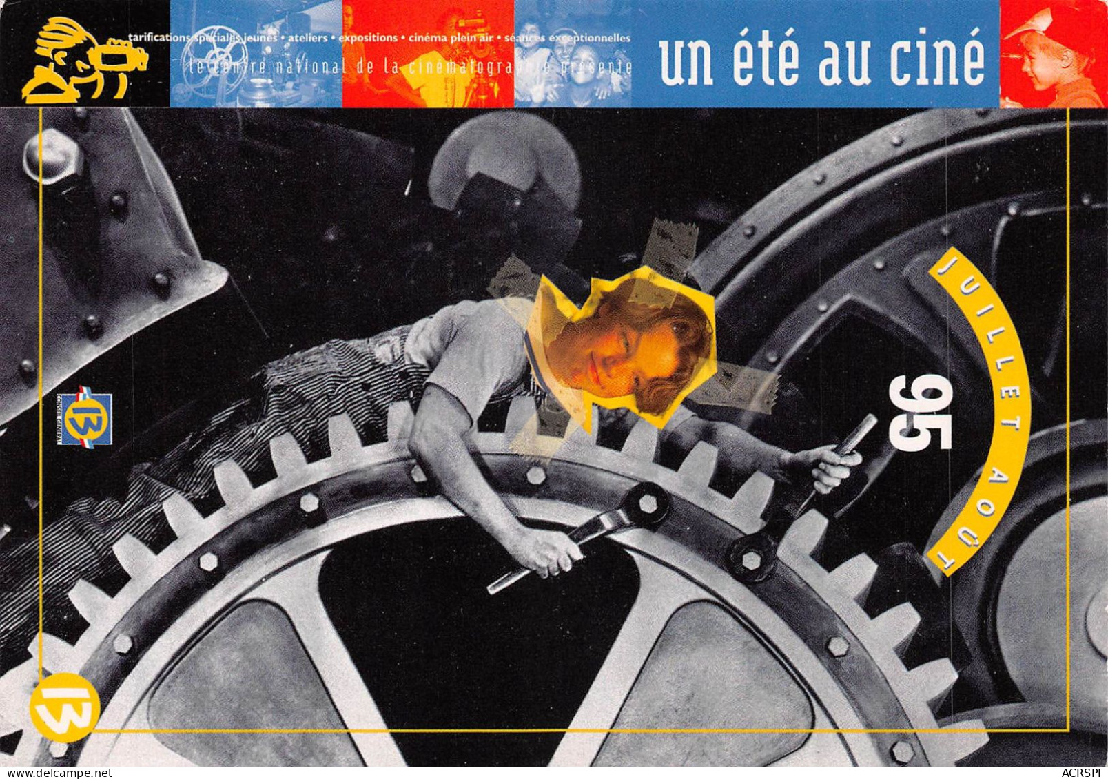 13 Un été Au Ciné Lézard Graphique Marseille Conseil Général Cinema Film (Scan R/V) N° 32 \MS9091 - Martigues