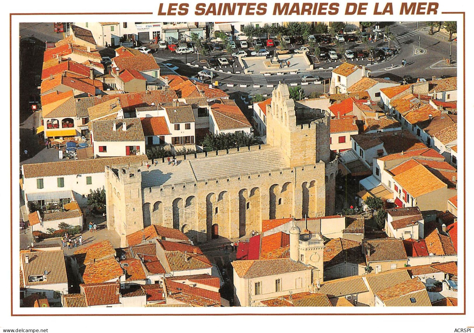 13 Les Saintes-Maries-de-la-Mer Vue Aérienne (Scan R/V) N° 59 \MS9090 - Saintes Maries De La Mer