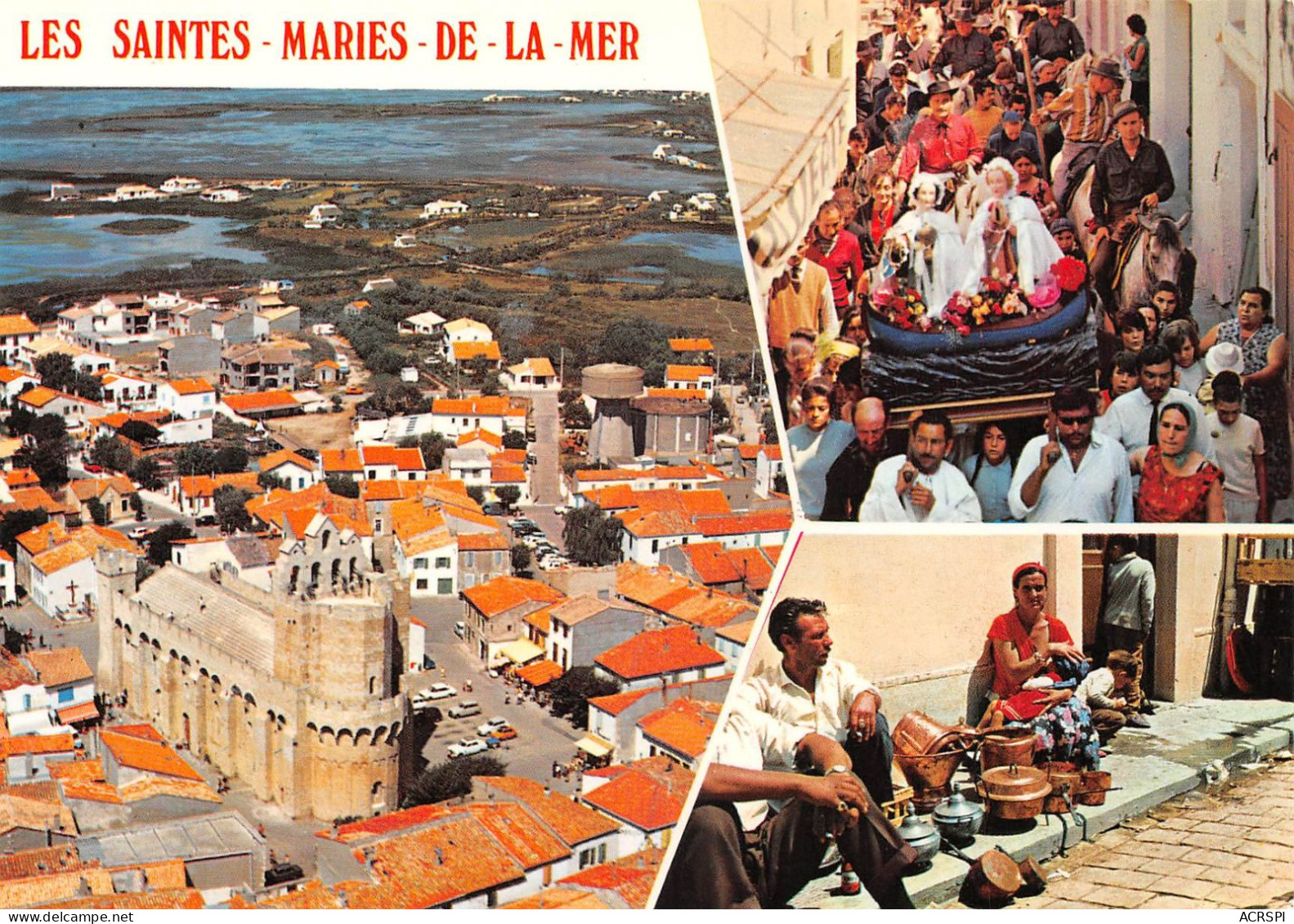 13 Les Saintes-Maries-de-la-Mer En Camargue Gitans (Scan R/V) N° 49 \MS9090 - Saintes Maries De La Mer