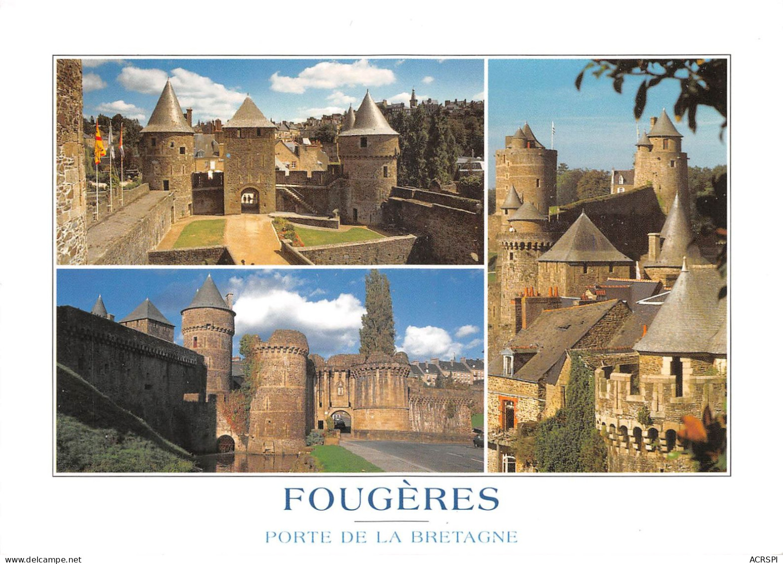 35 FOUGERES Porte De Bretagne (Scan R/V) N° 8 \MS9089 - Fougeres