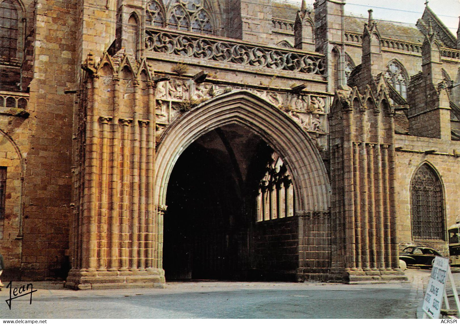 35 DOL-DE-BRETAGNE Porche De La Cathédrale Saint-Magloire (Scan R/V) N° 8 \MS9088 - Dol De Bretagne
