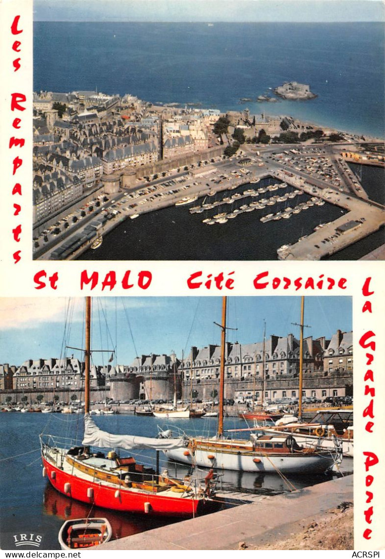 35 SAINT-MALO Cité Corsaire Multivue (Scan R/V) N° 50 \MS9088 - Saint Malo