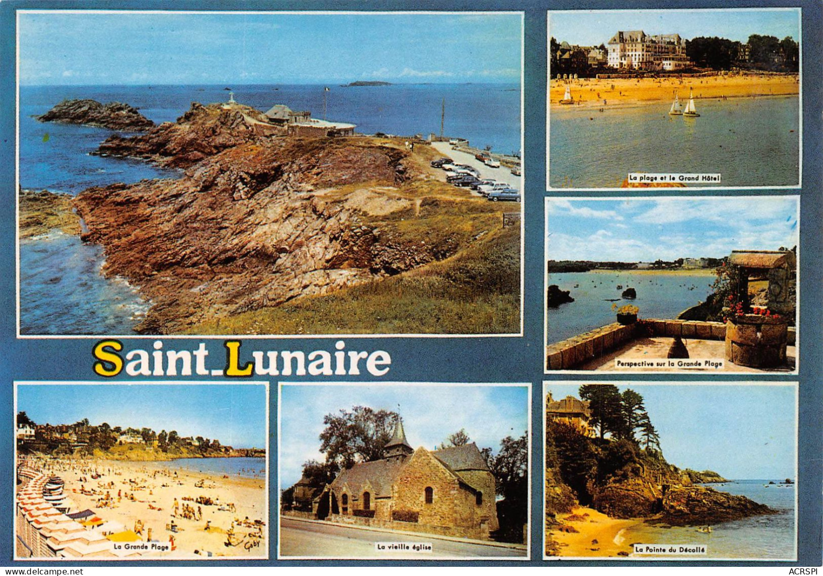 35 Saint-Lunaire Multivue De La Station (Scan R/V) N° 4 \MS9088 - Saint-Briac